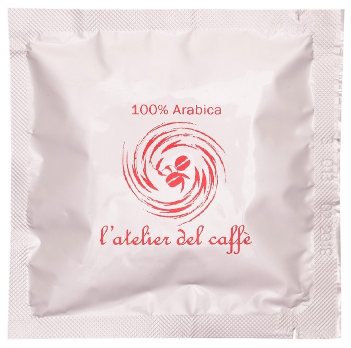 Кофе в чалдах L‘atelier Del Caffe 100% Арабика (200 шт.) (фото modal 1)
