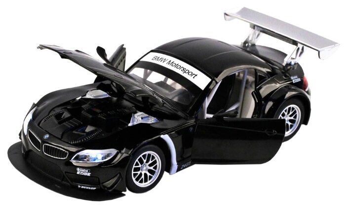 Легковой автомобиль Автопанорама BMW Z4 GT3 (JB1200122/JB1200123) 1:24 18 см (фото modal 1)