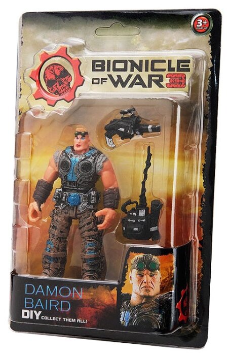 Фигурка FindusToys Bionicle of War Damon Baird (фото modal 1)