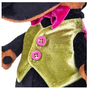 Мягкая игрушка Basik&Co Пёс Ваксон в жилетке 29 см (фото modal nav 3)