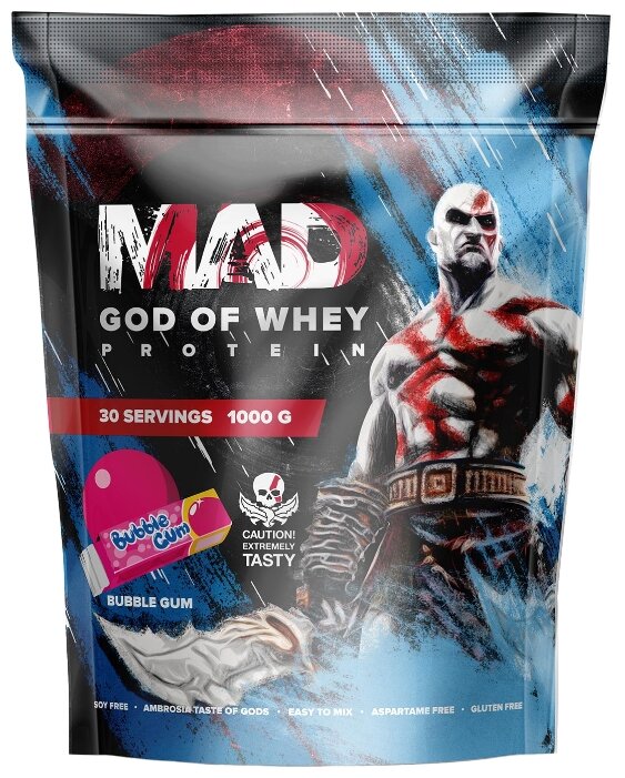 Протеин MAD God Of Whey (1000 г) пакет (фото modal 3)