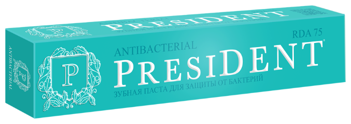 Зубная паста PresiDENT Antibacterial (фото modal 1)