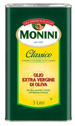 Monini Масло оливковое Classico, жестяная банка (фото modal 1)