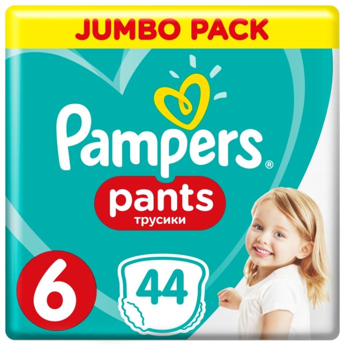 Pampers трусики Pants 6 (15+ кг) 44 шт. (фото modal 4)