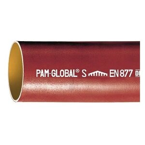 Канализационная труба PAM GLOBAL S чугунная 50x3000 мм (фото modal nav 1)