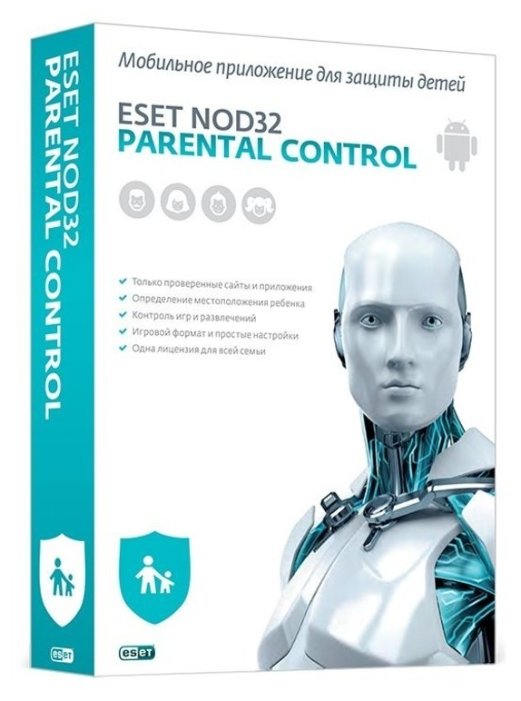 ESET NOD32 Parental Control (1 ПК, 1 год) коробочная версия (фото modal 1)
