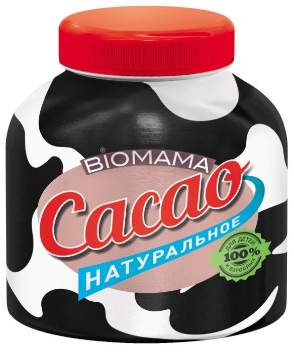 BIOMAMA Какао-напиток растворимый, банка (фото modal 1)