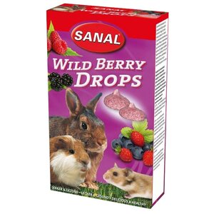 Лакомство для кроликов, грызунов Sanal Wild Berry Drops (фото modal nav 1)