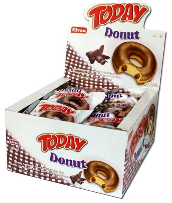 Elvan Пончик Today Donut какао (фото modal 1)
