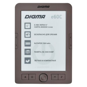 Электронная книга Digma e60C (фото modal nav 1)