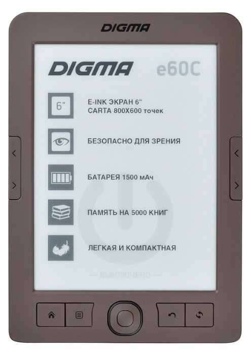 Электронная книга Digma e60C (фото modal 1)