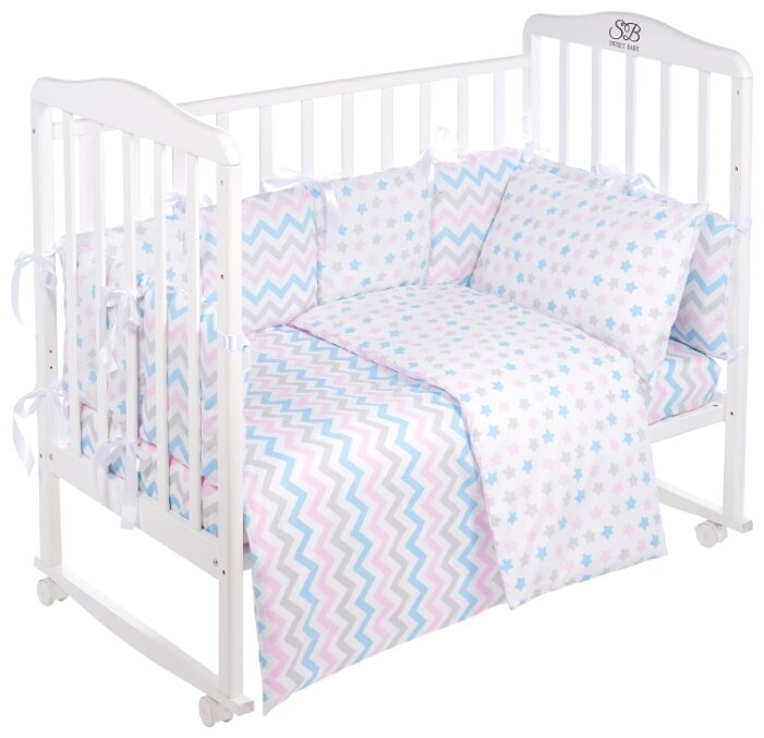 SWEET BABY комплект в кроватку Colori (4 предмета) (фото modal 1)