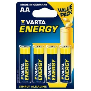 Батарейка AA VARTA 4106 LR6 BL4 Energy (фото modal nav 1)
