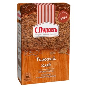 С.Пудовъ Смесь для выпечки хлеба Рижский хлеб, 0.5 кг (фото modal nav 1)