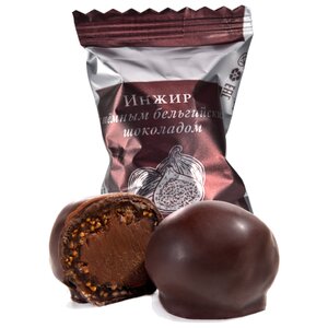 Набор конфет Глазурный берег Инжир с темным бельгийским шоколадом 210 г (фото modal nav 2)