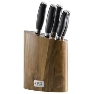 Набор GiPFEL Barocco 5 ножей с подставкой (фото modal nav 1)