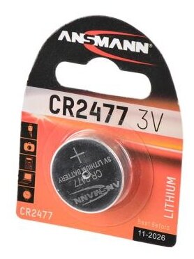 Батарейка ANSMANN CR2477 (фото modal 1)