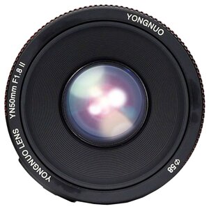 Объектив YongNuo AF 50mm f/1.8 II Canon EF (фото modal nav 2)