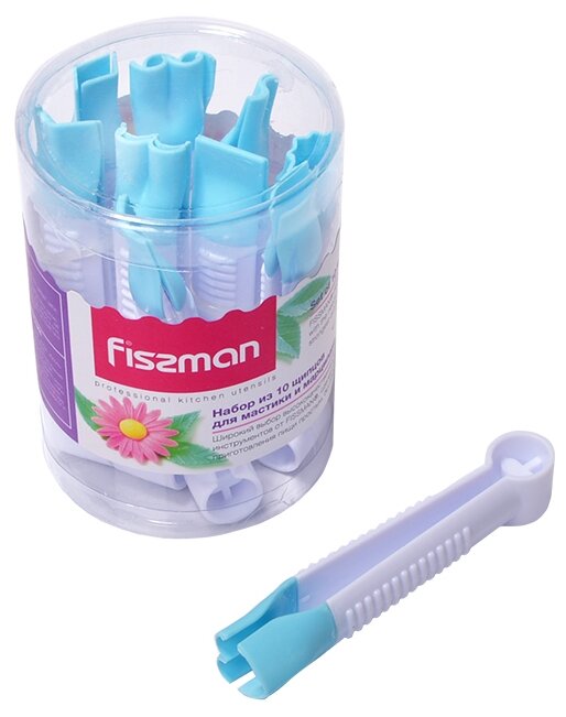 Fissman Набор щипцов для мастики и марципана, 10 шт. (фото modal 1)