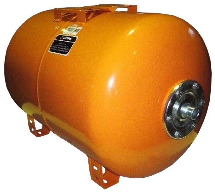 Гидроаккумулятор ВИХРЬ ГА-100 100 л горизонтальная установка (фото modal 1)