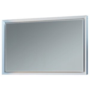 Зеркало Marka One Romb 90 White (90х60) в раме (фото modal nav 1)