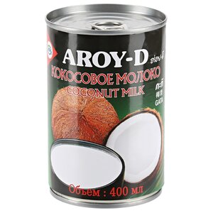 Aroy-D Молоко кокосовое 60%, 400 мл (фото modal nav 1)