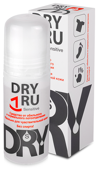 Антиперспирант ролик Dry RU Sensitive (фото modal 1)