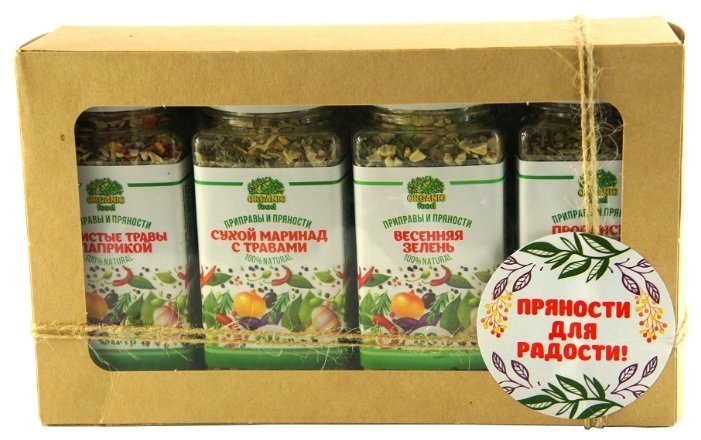 Organic Food Набор специй Пряная корзина №3, 210 г (фото modal 1)