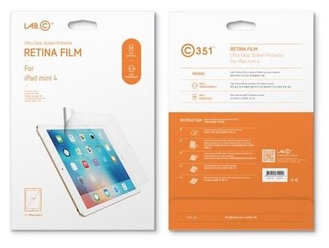 Защитная пленка LAB.C Retina Film 351 для Apple iPad Mini 4 (фото modal 5)