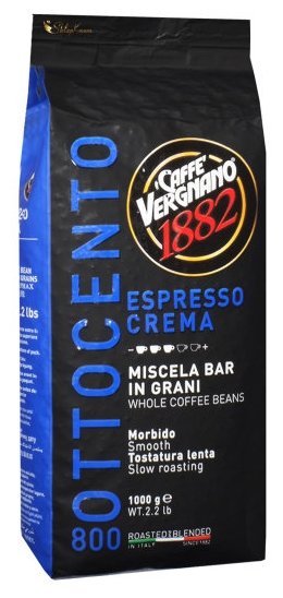 Кофе в зернах Caffe Vergnano 1882 Espresso Crema (фото modal 1)