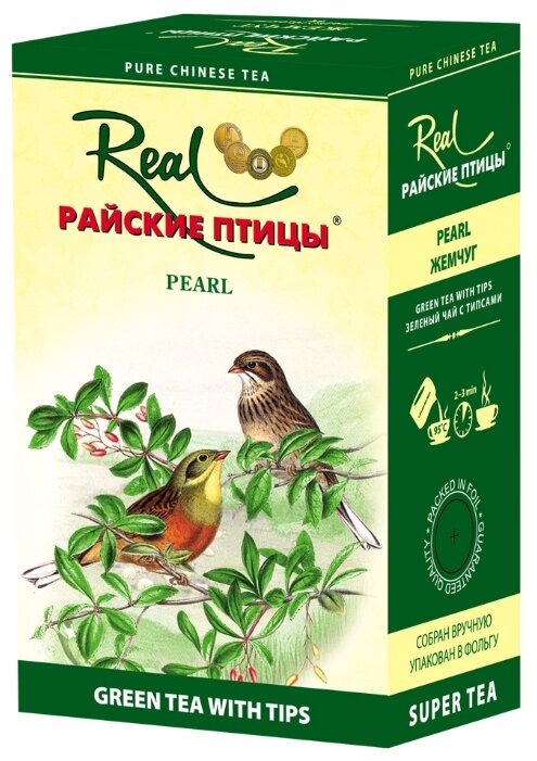 Чай зеленый Real Райские птицы Жемчуг (фото modal 1)