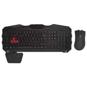 Клавиатура и мышь A4Tech Q2100 Black USB (фото modal nav 1)