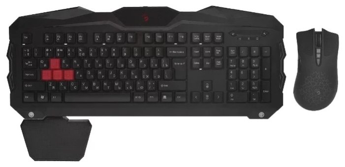 Клавиатура и мышь A4Tech Q2100 Black USB (фото modal 1)