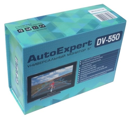 Автомобильный монитор AutoExpert DV-550 (фото modal 3)