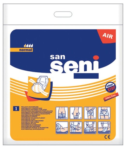 Урологические прокладки Seni San Seni Normal (SE-093-NO01-001) (1 шт.) (фото modal 1)