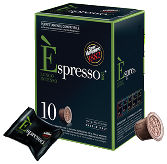 Кофе в капсулах Caffe Vergnano 1982 Espresso Lungo Intenso (10 шт.) (фото modal 1)