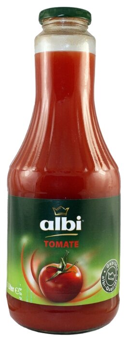 Сок albi томат, в стеклянной бутылке (фото modal 1)