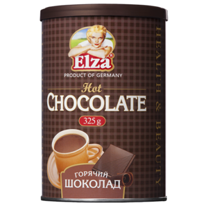 Elza Горячий шоколад растворимый, банка (фото modal nav 1)