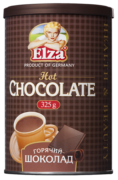 Elza Горячий шоколад растворимый, банка (фото modal 1)
