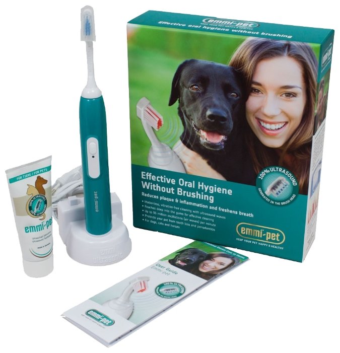 Комплект Emmi-dent для чистки зубов для животных (фото modal 1)