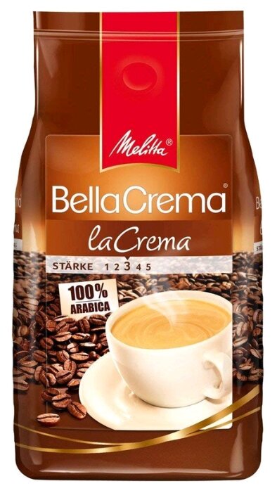 Кофе в зернах Melitta Bella Crema La Crema (фото modal 3)