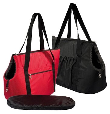 Переноска-сумка для кошек и собак Дарэлл Zoo-M City RP9092 49х23х30 см (фото modal 3)