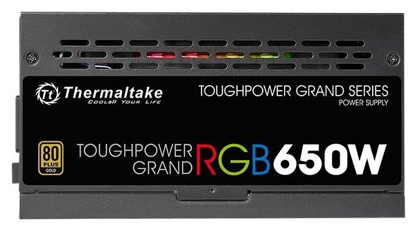 Блок питания Thermaltake Toughpower Grand RGB Gold (RGB Sync Edition) 650W (фото modal 5)
