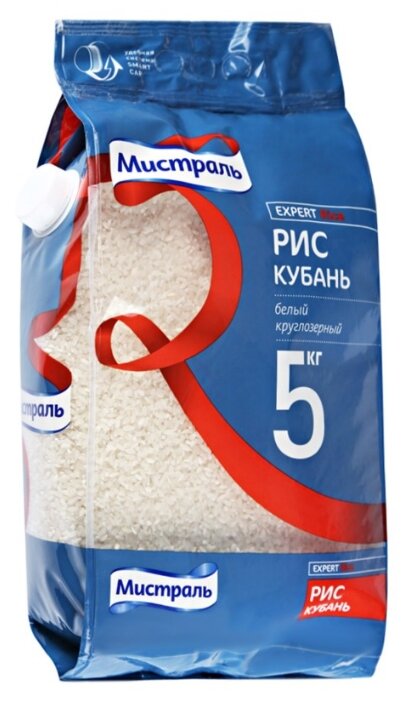 Рис Мистраль Кубань белый круглозерный Expert 5 кг (фото modal 2)