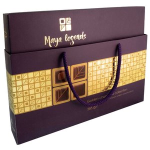 Набор конфет Коммунарка Maya Legends Premium коричневая 385 г (фото modal nav 1)