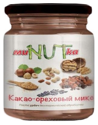 МиNUTka Паста урбеч какао-ореховый микс (фото modal 1)
