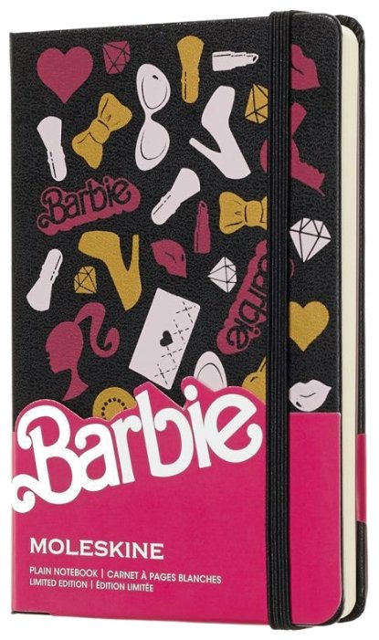 Блокнот Moleskine Barbie 90x140, 96 листов 1028675(LEBRQP012) (фото modal 1)