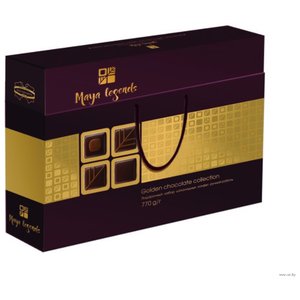 Набор конфет Коммунарка Maya Legends Premium коричневая 385 г (фото modal nav 2)