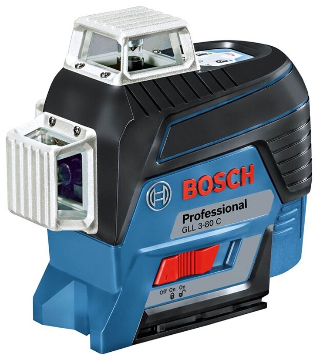 Лазерный уровень BOSCH GLL 3-80 C Professional + AA 1 (0601063R00) (фото modal 1)
