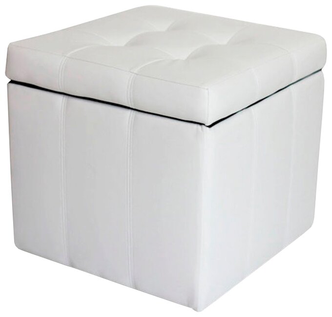 Пуфик с ящиком для хранения DreamBag Модерна искусственная кожа (фото modal 1)